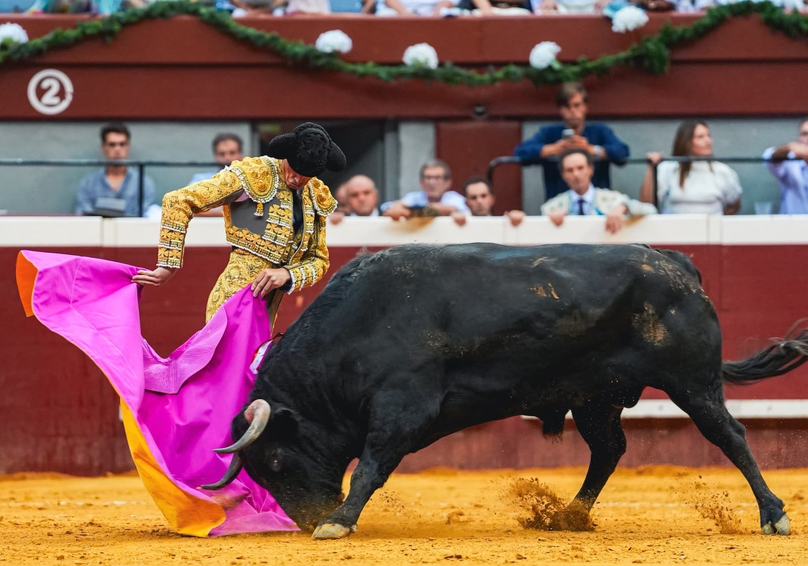 Un toro y un caballo de rejoneo destacan en la segunda de San Sebastián
