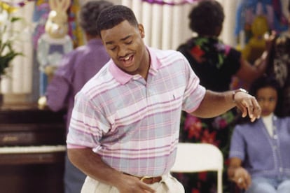 Alfonso Ribeiro bailando.