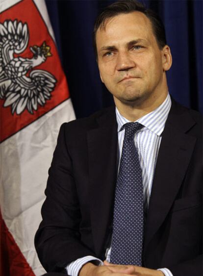 Radoslaw Sikorski, durante un viaje a Washington en julio pasado.