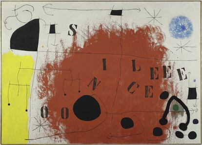 'Silencio', de Joan Miró, de 1968.