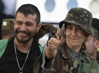 Ingrid Betancourt, tras su liberación