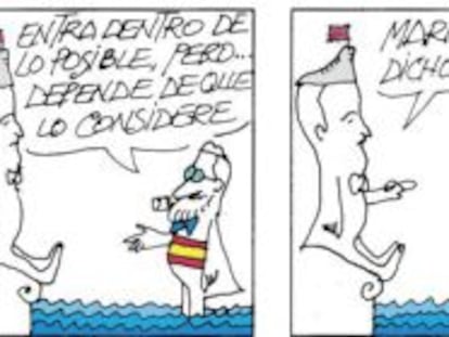 Rajoy mantiene la mano dura con
Gibraltar pese a la presión de Cameron