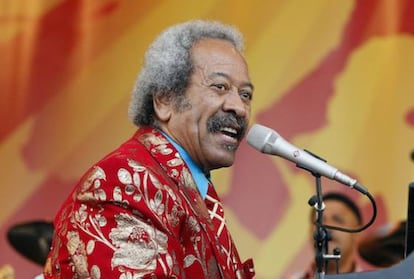 El m&uacute;sico Allen Toussaint.