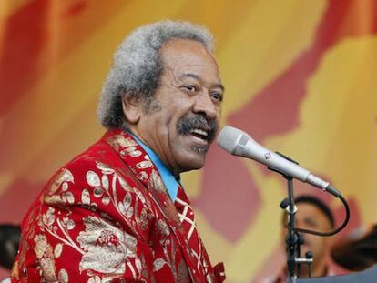 El m&uacute;sico Allen Toussaint.