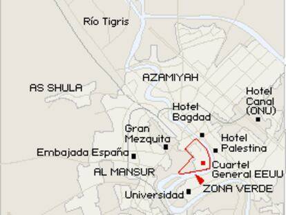 Atentado en el centro de Bagdad