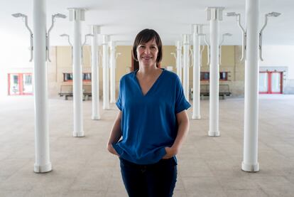 Ana Pontón, en el Parlamento de Galicia el pasado viernes.