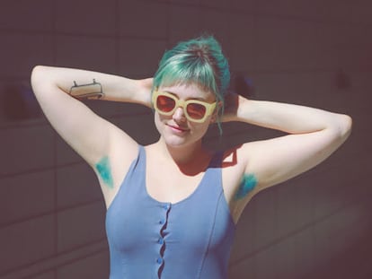 Teñirse el pelo de la axila, ¿la última tendencia de belleza?