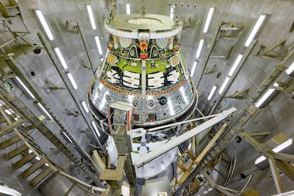 Construcción de la nave Orión