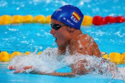 Mireia Belmonte, en los 200m estilos.