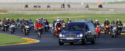 Homenaje p&oacute;stumo al piloto de Alberic (Valencia) Bernat Mart&iacute;nez en el Circuito Ricardo Tormo de Cheste.