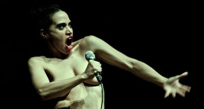 Silvia Gallerano en 'La Merda'.