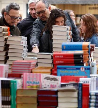 L'últim Sant Jordi, el del 2019.