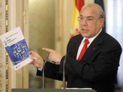 El secretario general de la OCDE, Ángel Gurría. EFE/Archivo