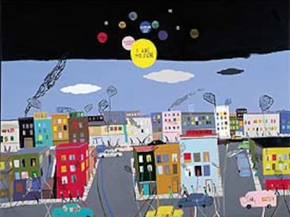 <i>I'am the sun</i> (2002), de Chris Johanson.