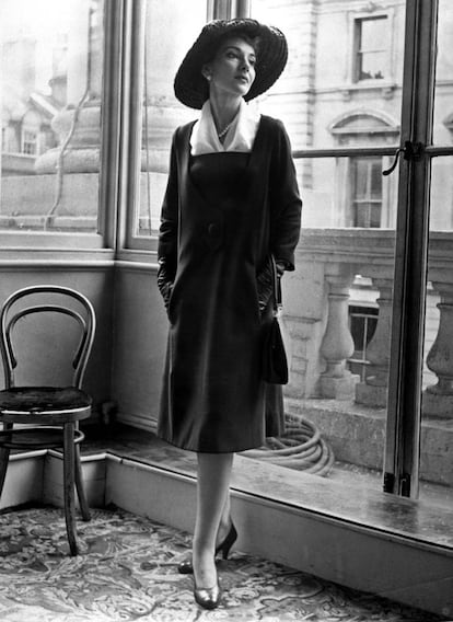 La soprano Maria Callas en Londres, 8 de junio de 1958.