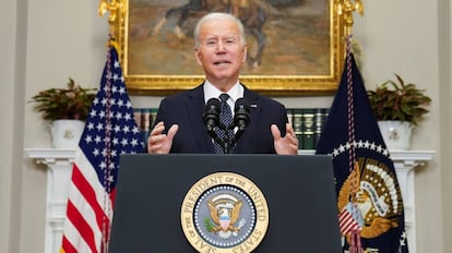 El presidente de EE UU, Joe Biden