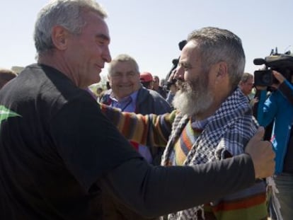 Ca&ntilde;amero y S&aacute;nchez Gordillo, en Las Turquillas.