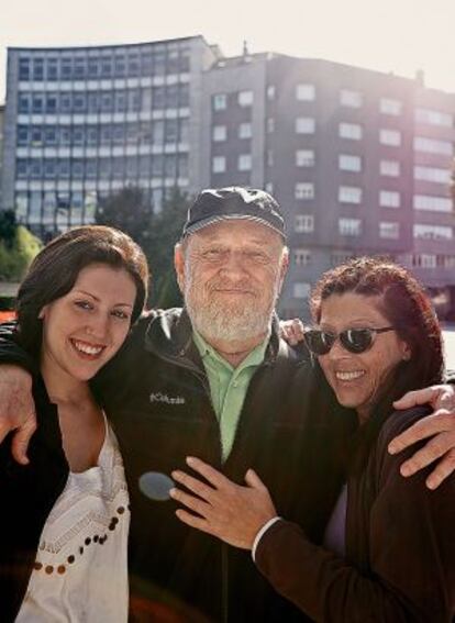 Marcos Mundstock viaja en esta gira con su esposa, Laura, y con su hija, Lucía.