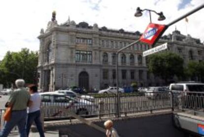 Sede del Banco de Espa&ntilde;a en Madrid