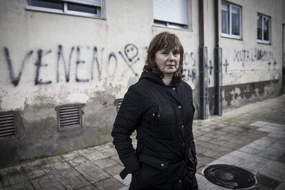 Patricia Sío, representante de la Plataforma Antilindano de O Porriño.