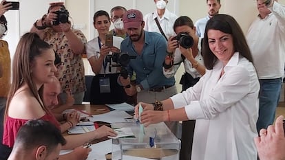 Macarena Olona Elecciones Andalucia