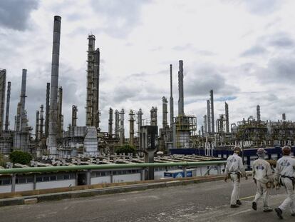 Una planta petroqu&iacute;mica en el nordeste de Brasil.