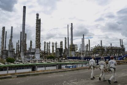 Una planta petroqu&iacute;mica en el nordeste de Brasil.