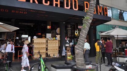 El Mercado Roma, el primer mercado gourmet de Ciudad de México.