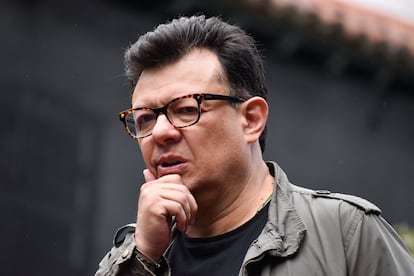 Hollman Morris en Bogotá, en junio de 2023.