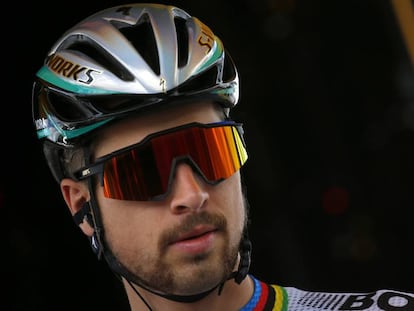 Peter Sagan, durante la cuarta etapa.