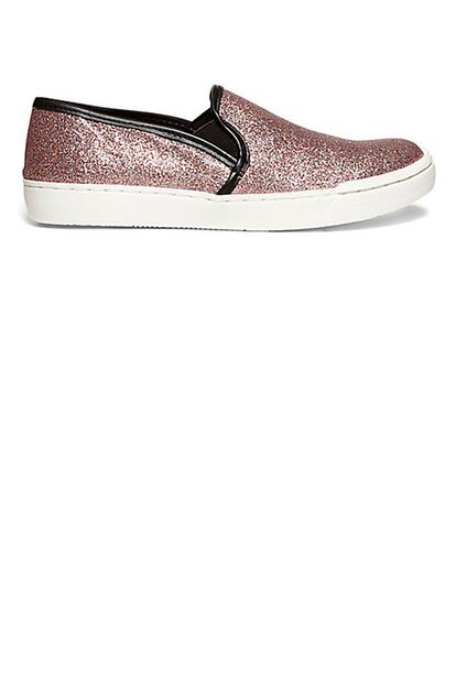 Slipper 'glitter' de Steve Madden (32 euros aproximadamente).