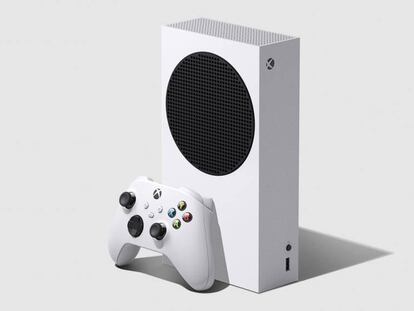 Nueva Xbox Series S de Microsoft.