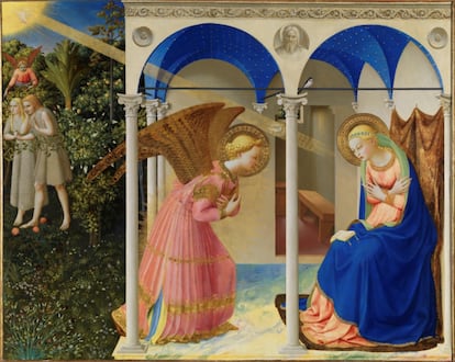 'La Anunciación', de Fra Angelico.