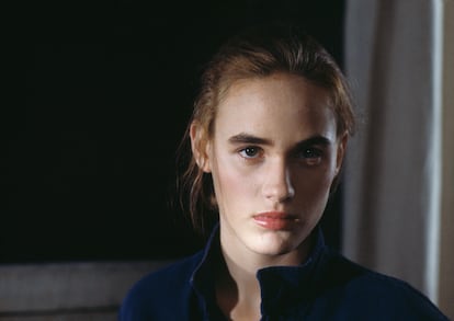La actriz francesa Judith Godrèche, en una imagen de 1989.
