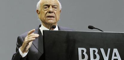 Francisco González, expresidente de BBVA.