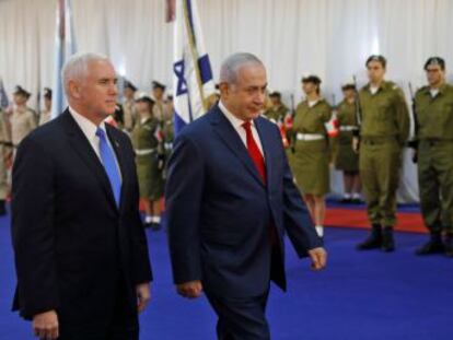 La Autoridad Palestina y los diputados árabes israelíes boicotean la visita de Pence