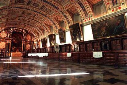 Sacristía del monasterio de El Escorial.