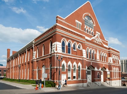 El auditorio Ryman, en Nashville (Estados Unidos).
