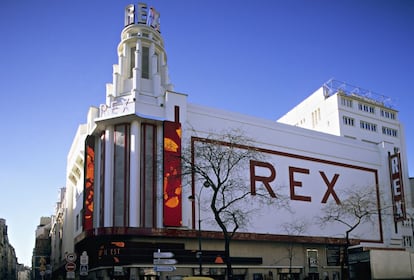 El emblemático cine Grand Rex, en el bulevar Poissonnière de París.