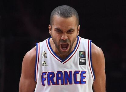 Parker, en el partido de cuartos