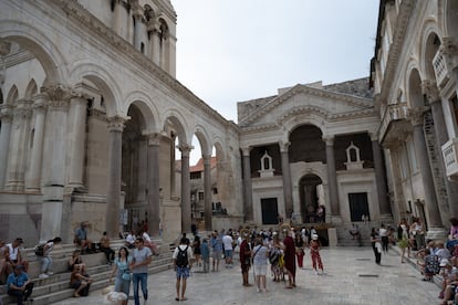 Palacio de Diocleciano, en Split.