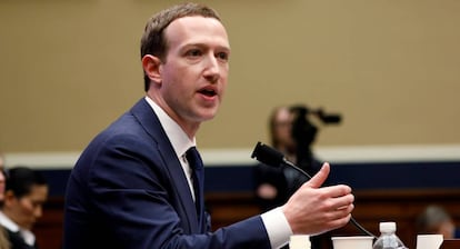 El consejero delegado de Facebook, Mark Zuckerberg.