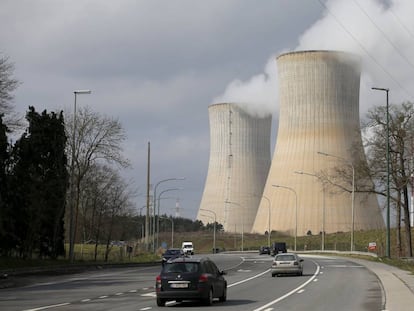 La central nuclear de Tihange, en Bélgica.