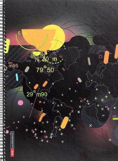 Un diseño basado en unos mapas que Joshua Davis vio durante una visita al Vaticano.