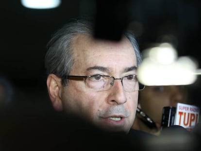 El presidente de la Cámara, Eduardo Cunha.