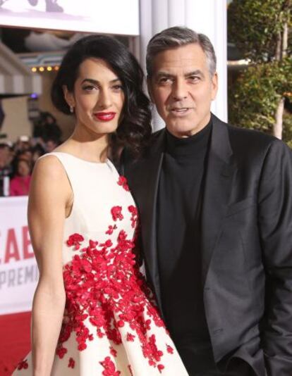 Amal y George Clooney.