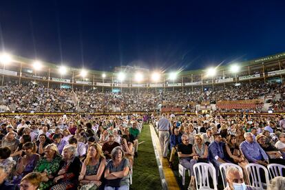 Asistentes al concierto en Murcia