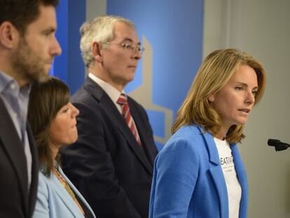 Arantza Quiroga has resigned as head of the Basque Popular Party.