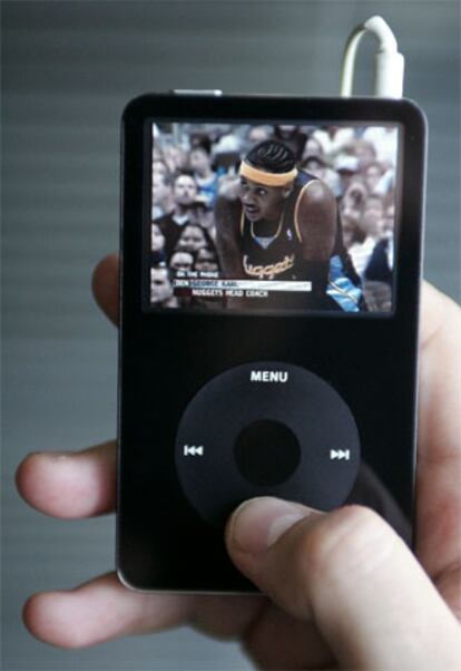 Ipod vídeo de 30 gigabytes.