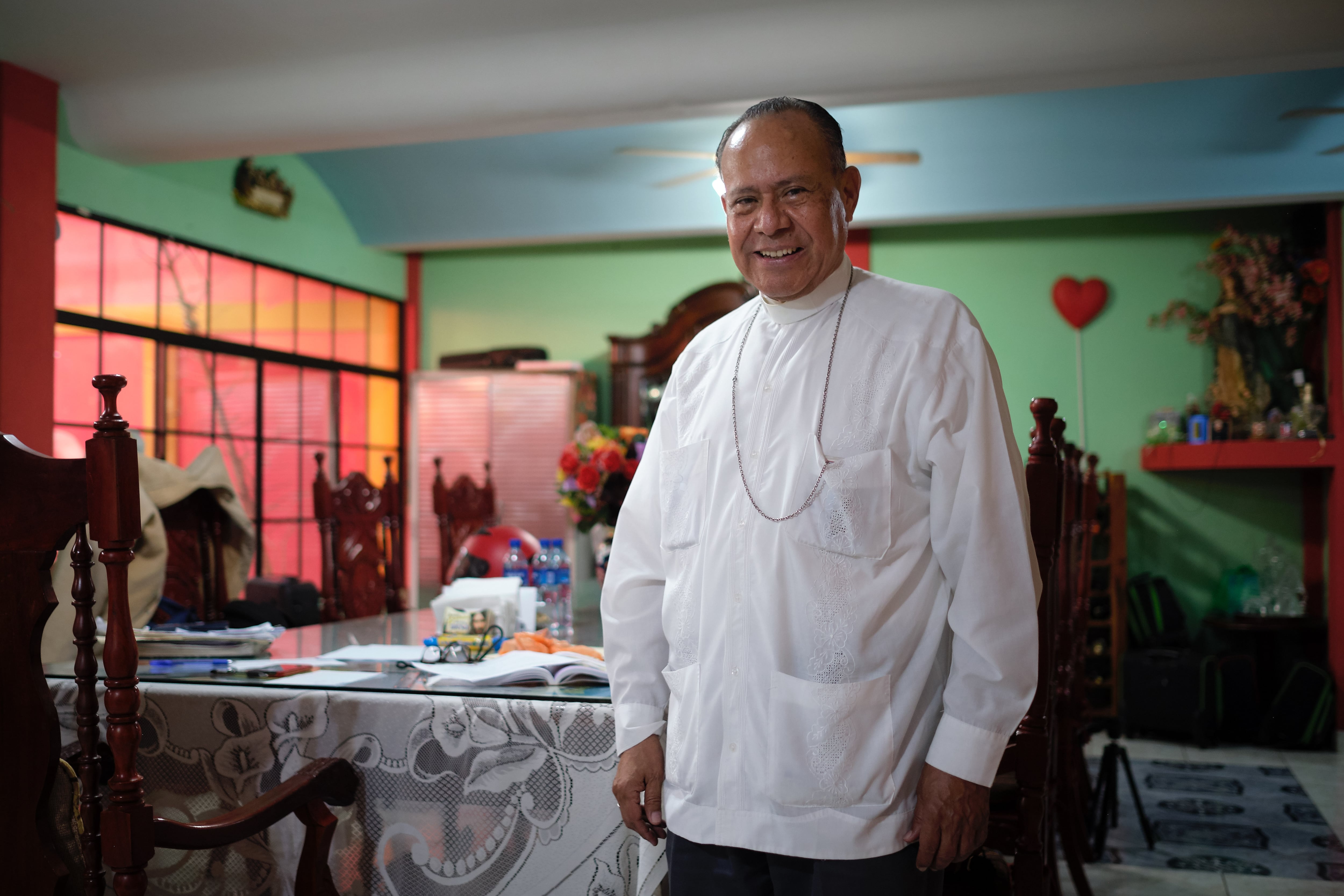 Juan Abelardo Mata en Nicaragua, en 2019.